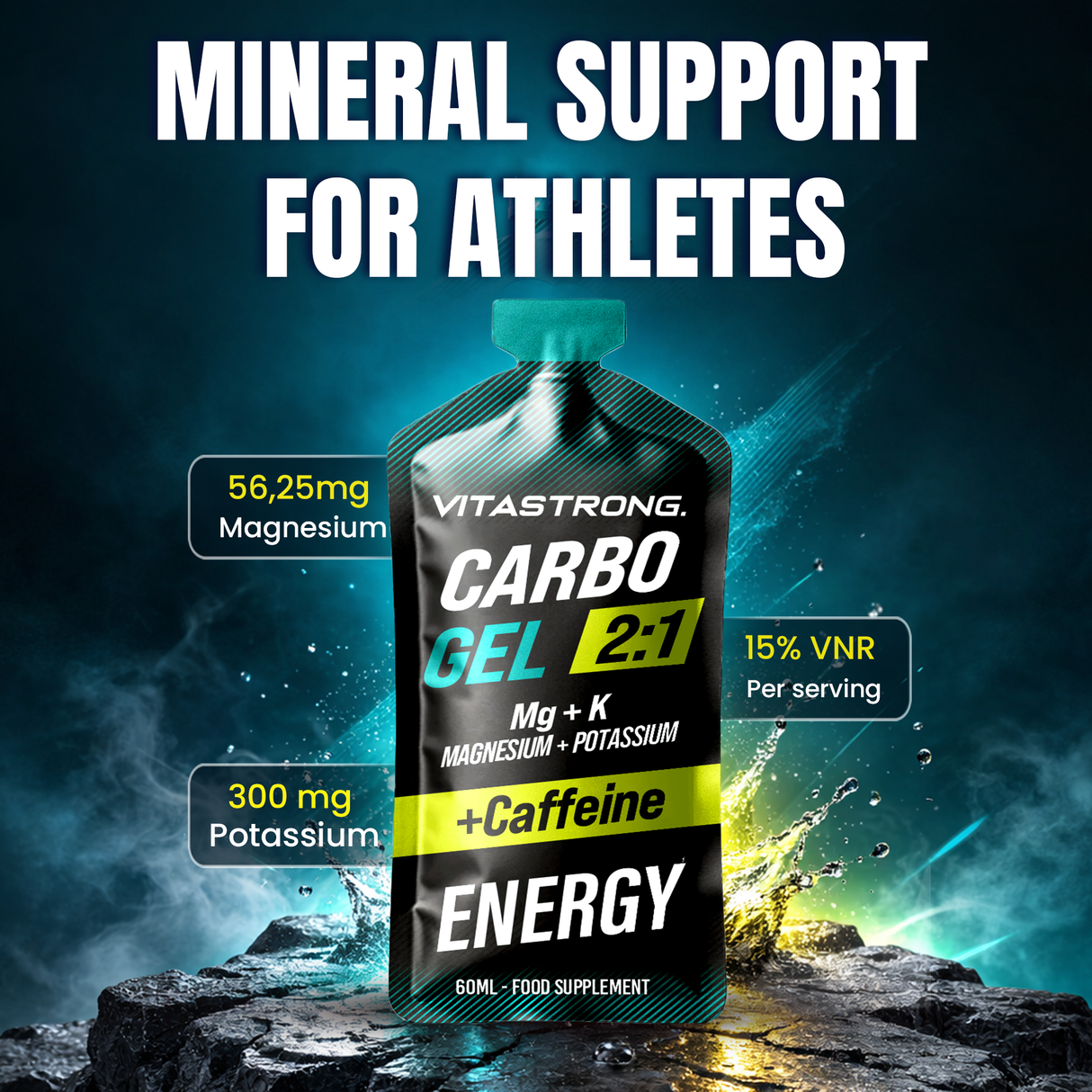 CARBO GEL 2:1 + CAFFEINE