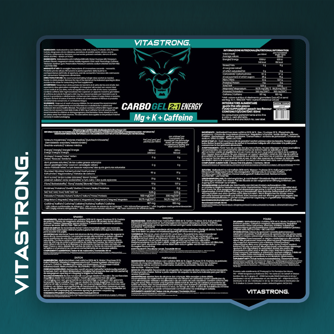 CARBO GEL 2:1 + CAFFEINE