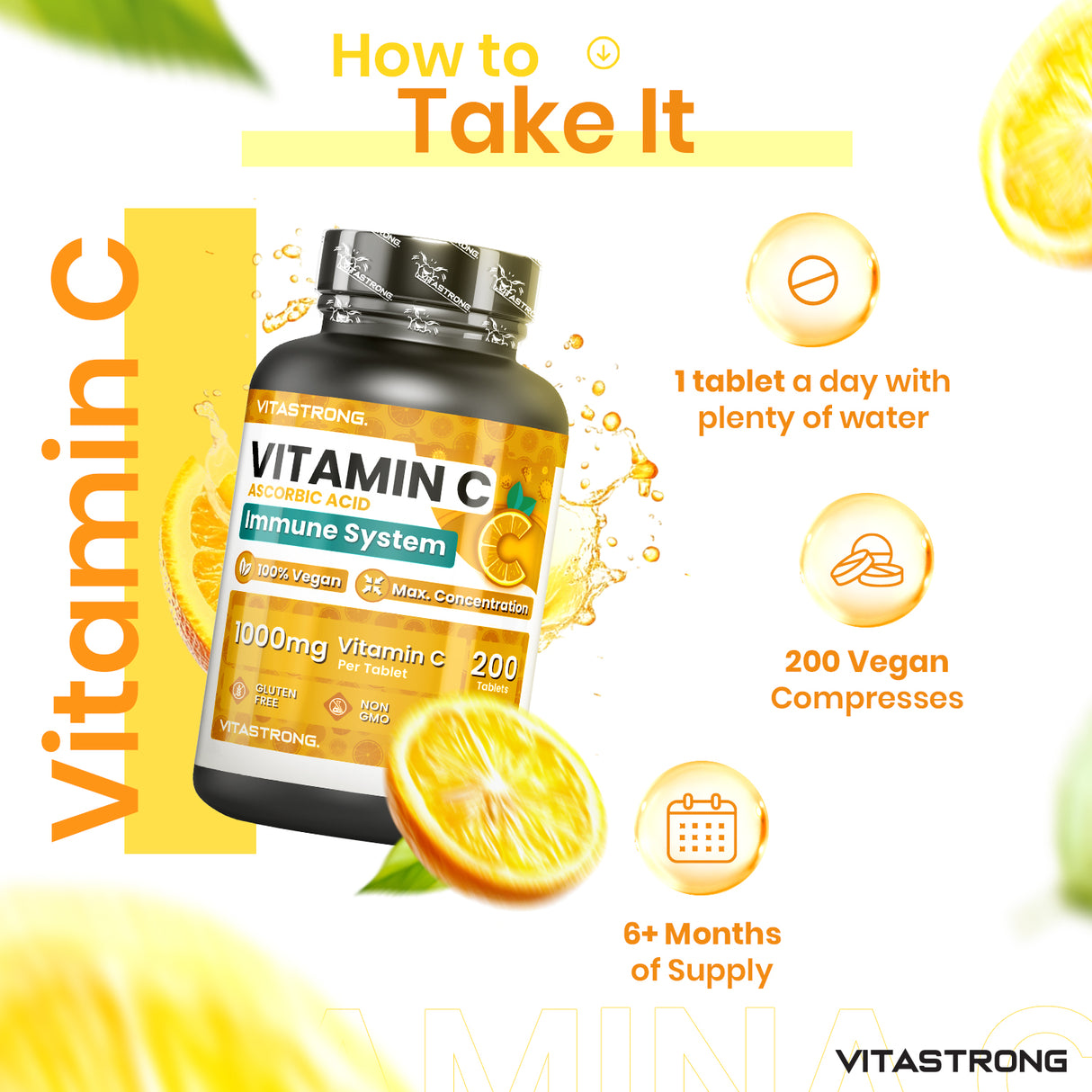 VITAMIN C 200CPR