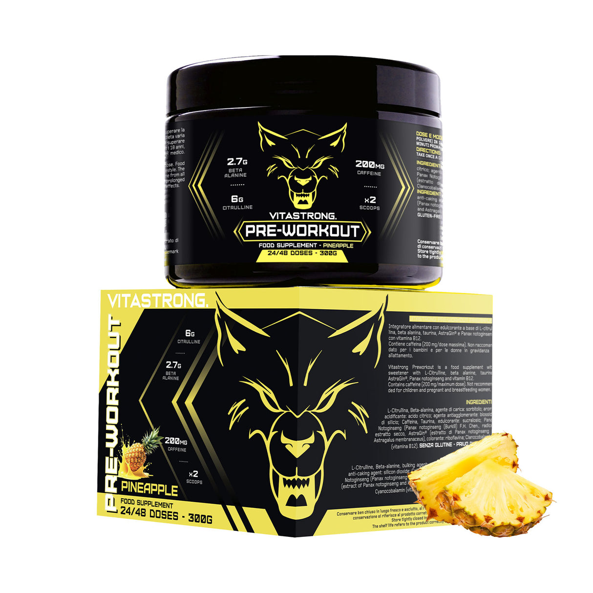 PREWORKOUT POWDER 300G - Immediate Energy Boost