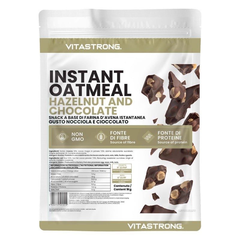 OAT FLOUR - HAZELNUT AND CHOCO