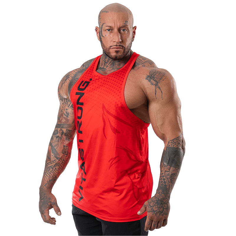 Red Wolf Tank Top