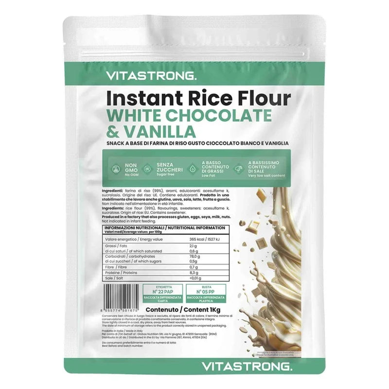RICE FLOUR WHITE CHOCOLATE & VANILLA