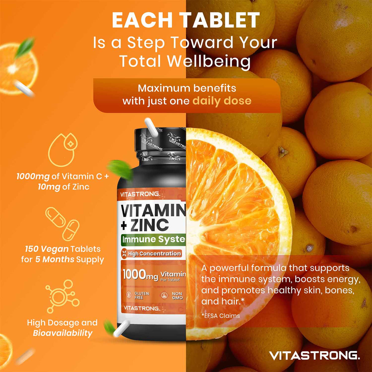VITAMIN C + ZINC