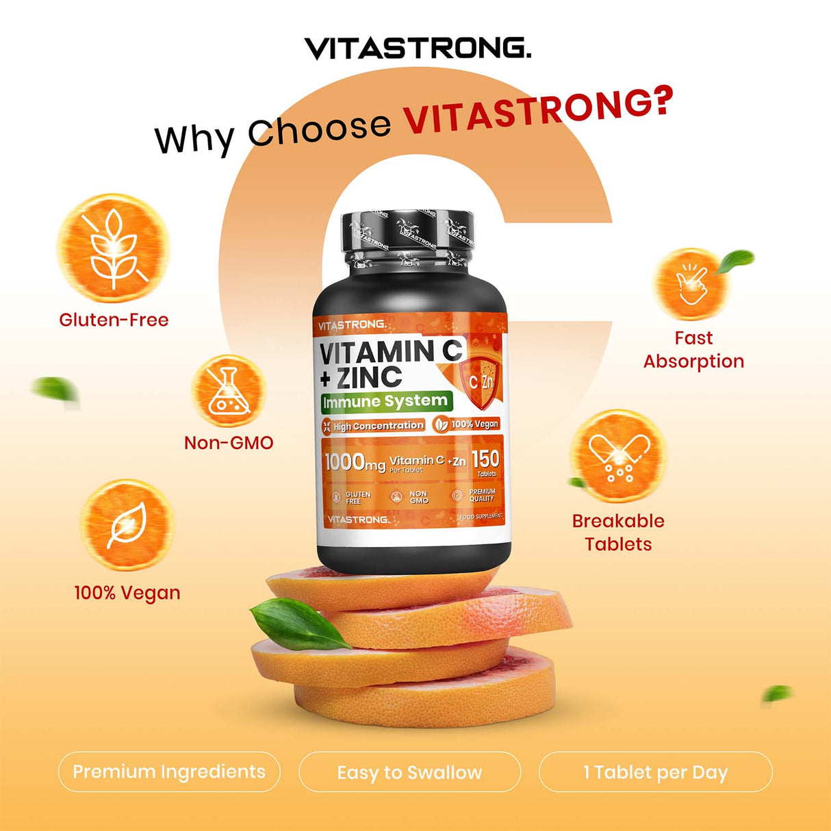 VITAMIN C + ZINC