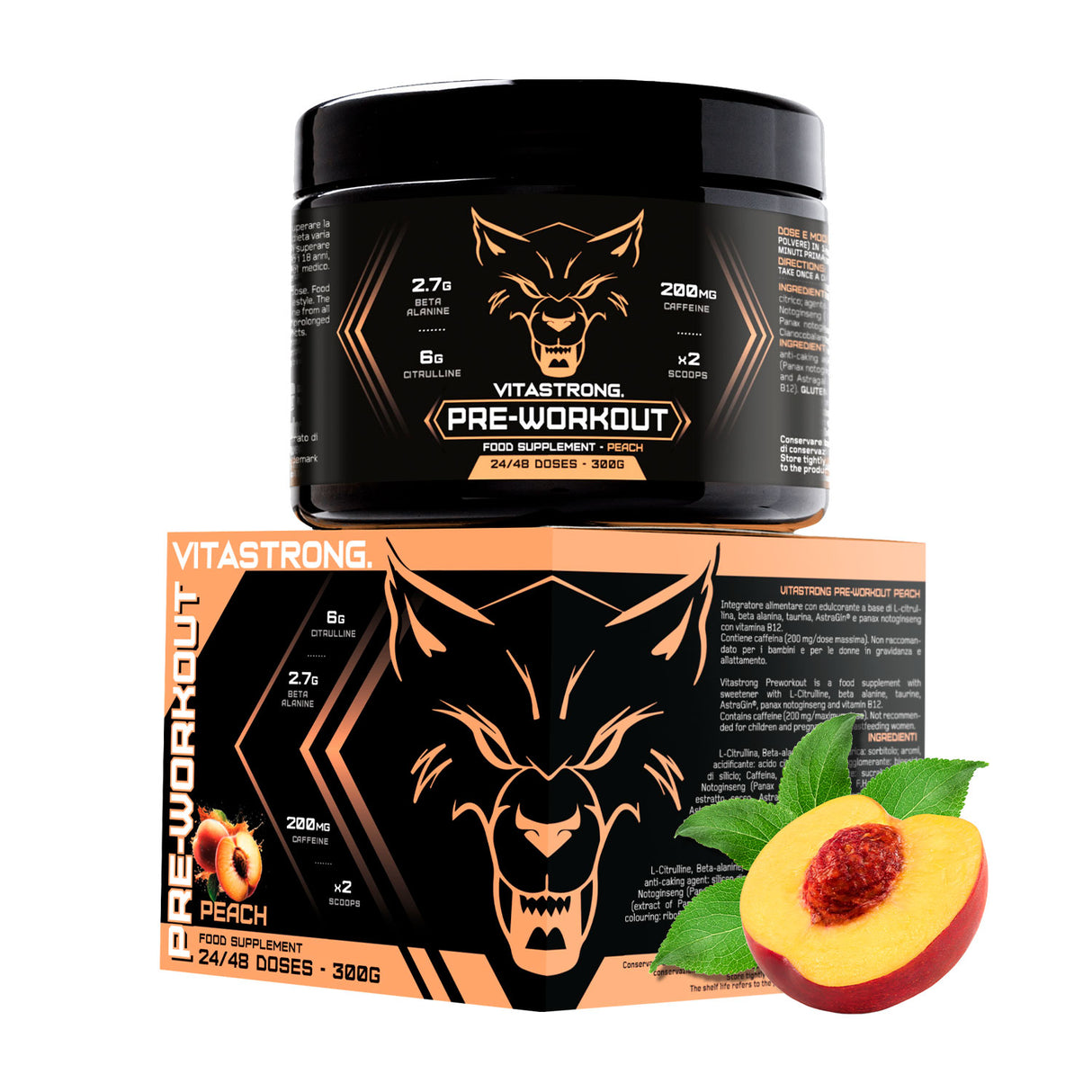 PREWORKOUT POWDER 300G - Immediate Energy Boost