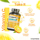 VITAMIN C 200CPR