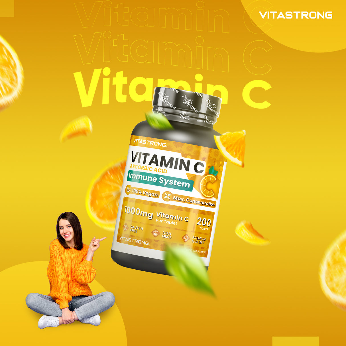 VITAMIN C 200CPR
