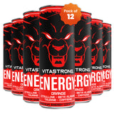 VITASTRONG ENERGY - ORANGE 330ML [12X BOX]