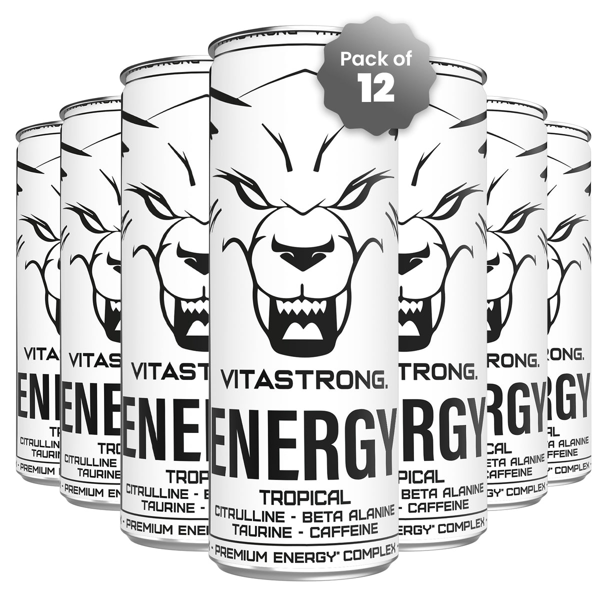 VITASTRONG ENERGY - TROPICAL 330ML [12X BOX]