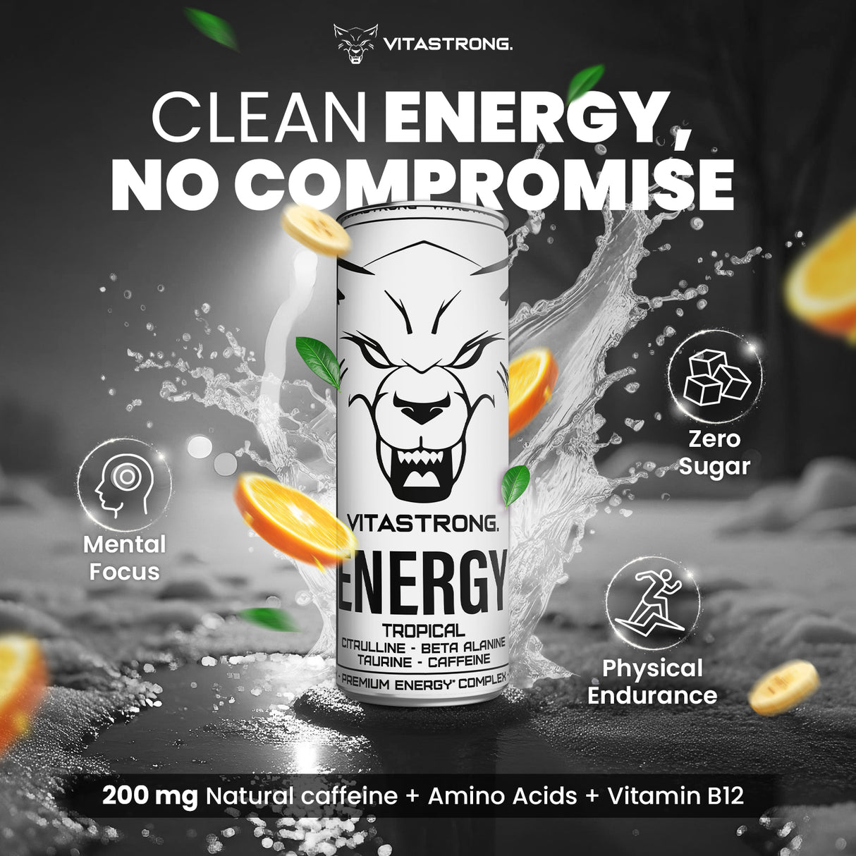 VITASTRONG ENERGY - TROPICAL 330ML
