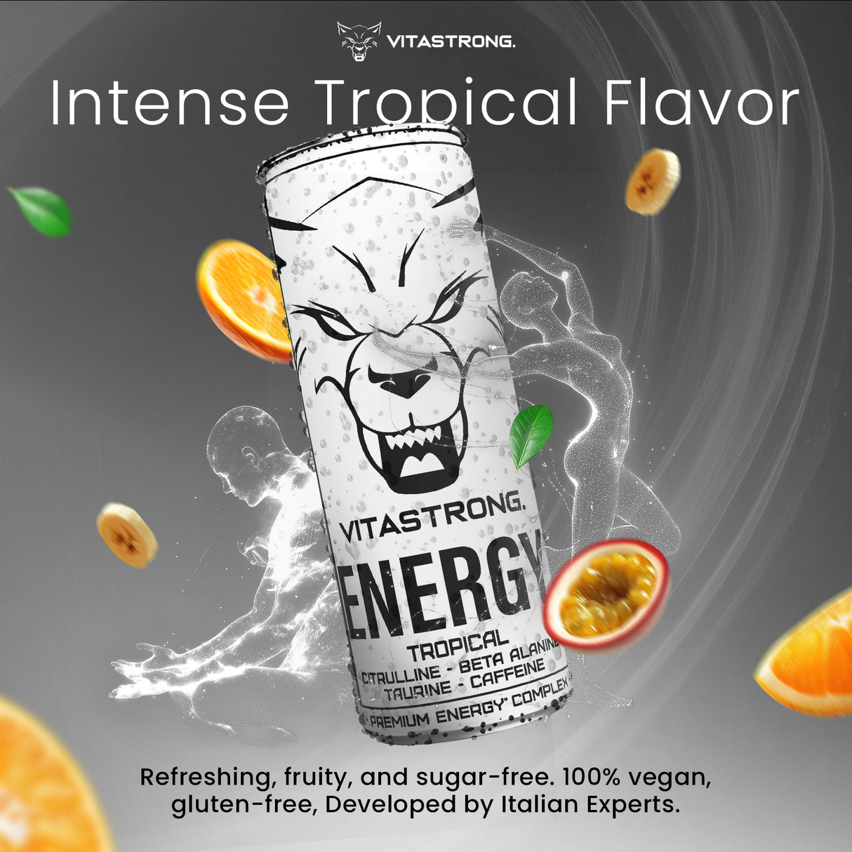 VITASTRONG ENERGY - TROPICAL 330ML [12X BOX]