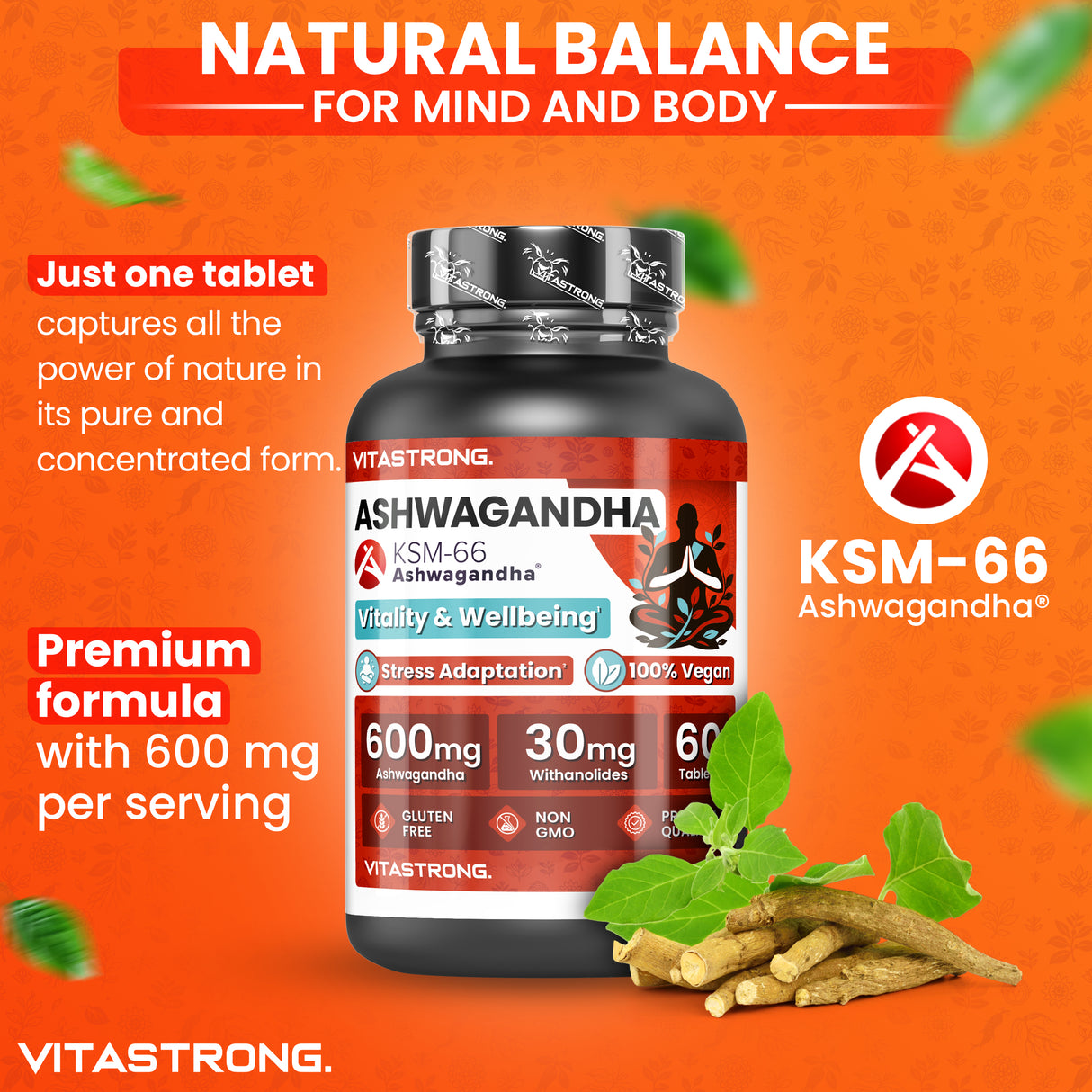 ASHWAGANDHA KSM-66®
