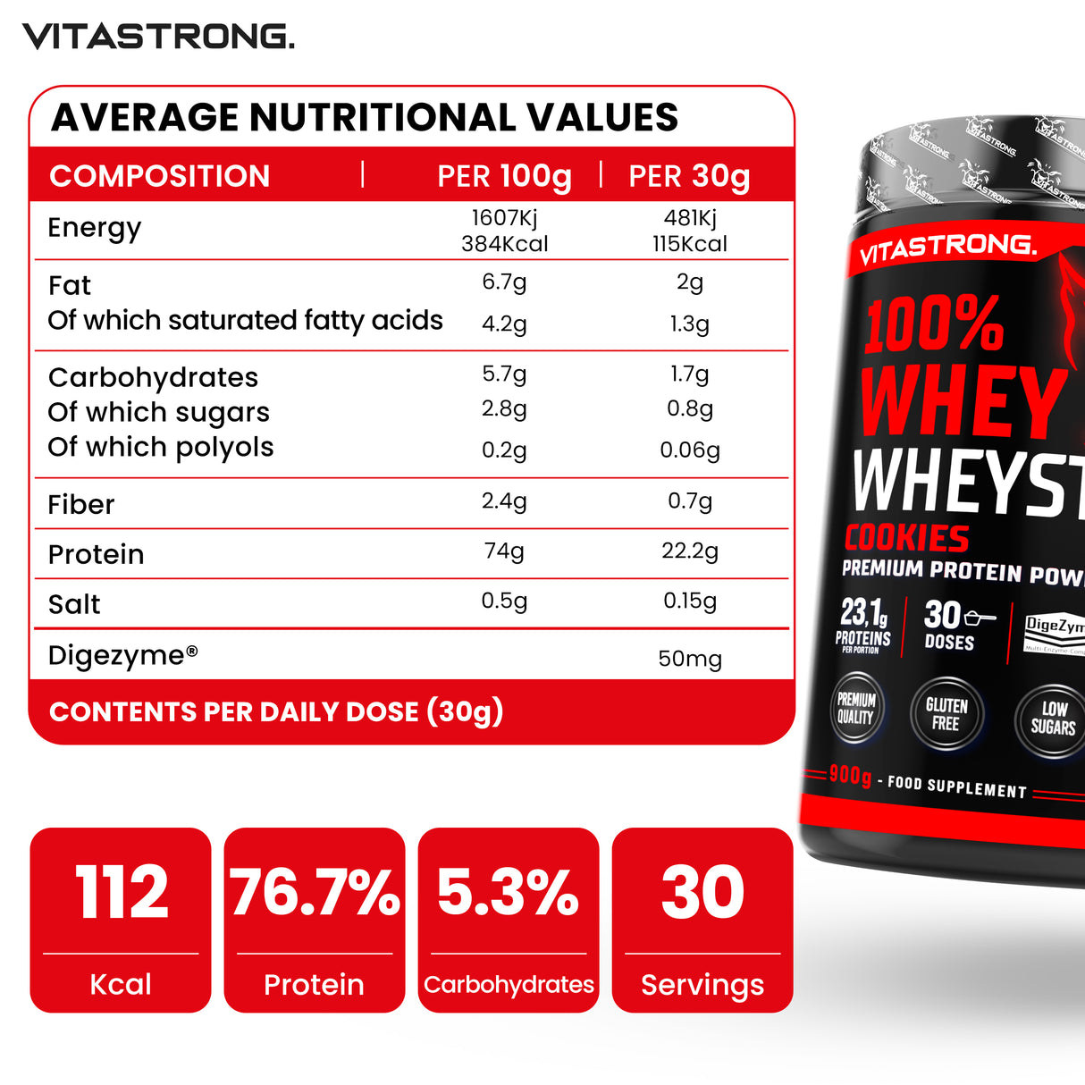 WHEYSTRONG PROTEIN