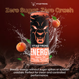 VITASTRONG ENERGY - PEACH TEA 330ML