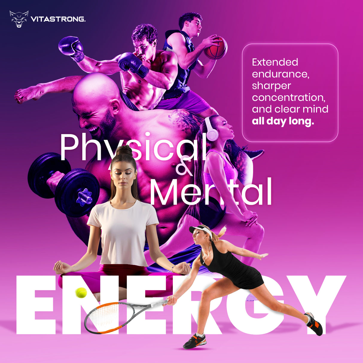 VITASTRONG ENERGY - BERRIES 330ML