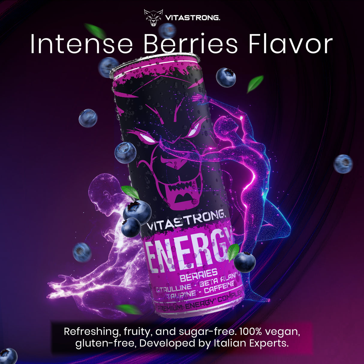 VITASTRONG ENERGY - BERRIES 330ML [12X BOX]