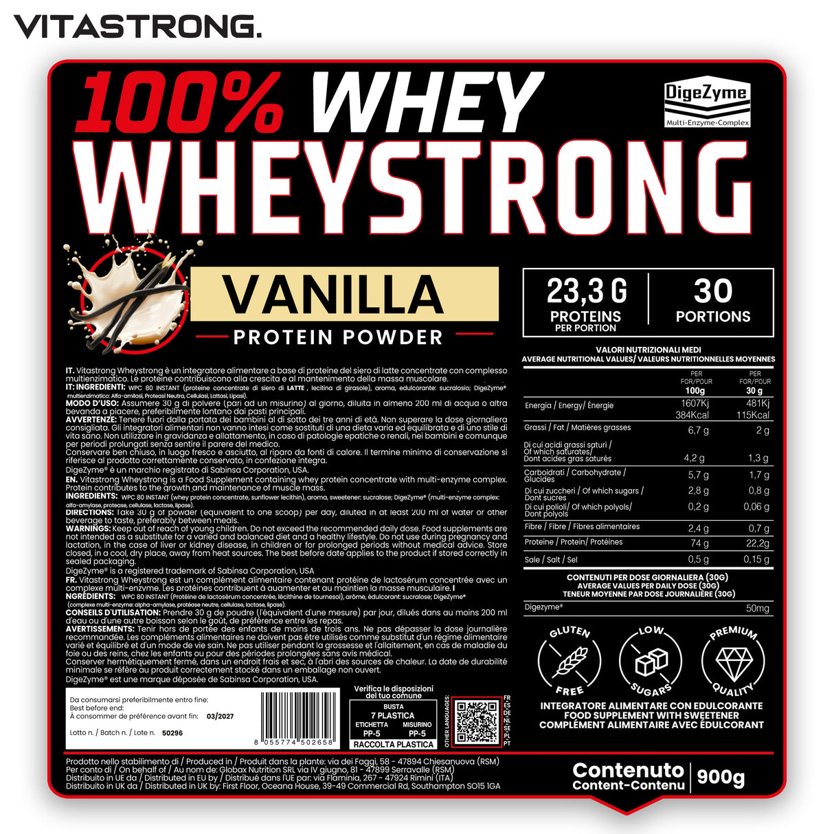WHEYSTRONG PROTEIN