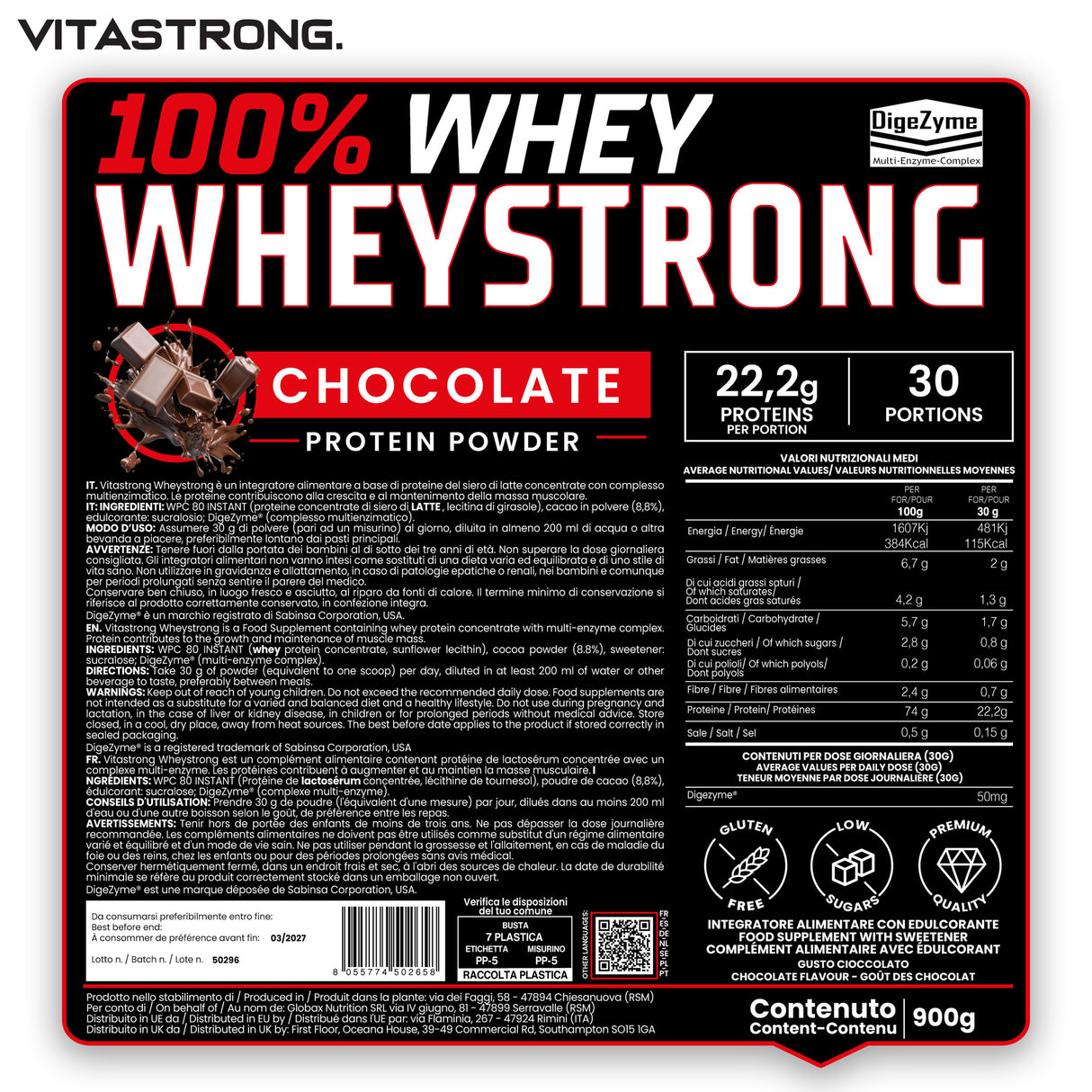 WHEYSTRONG PROTEIN