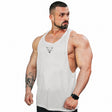 BLACK LINE WHITE TANK TOP - Front view