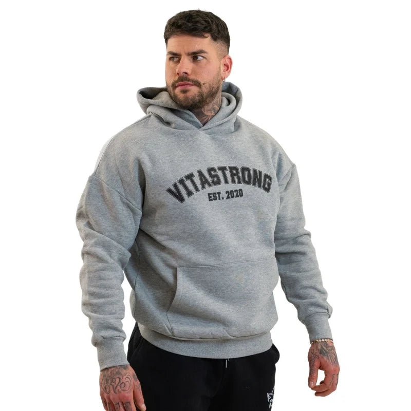 COLLEGE HOODIE DARK GREY
