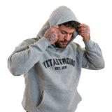 COLLEGE HOODIE DARK GREY