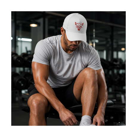 Essential Cap White - side view