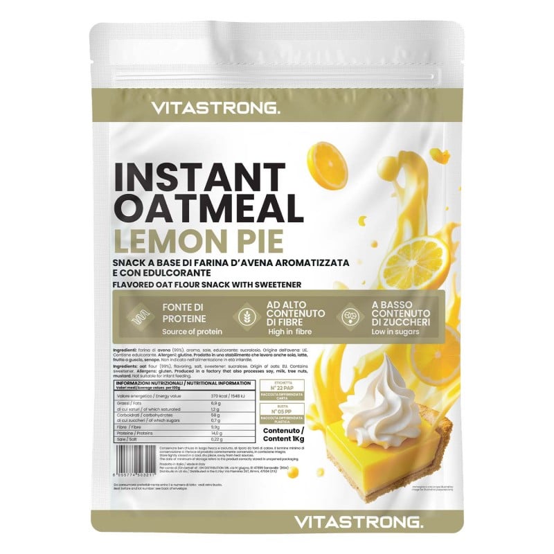 OAT FLOUR - LEMON PIE