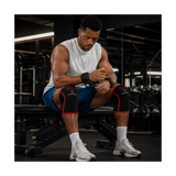 Vitastrong Knee Sleeves Pro - worn during squat training