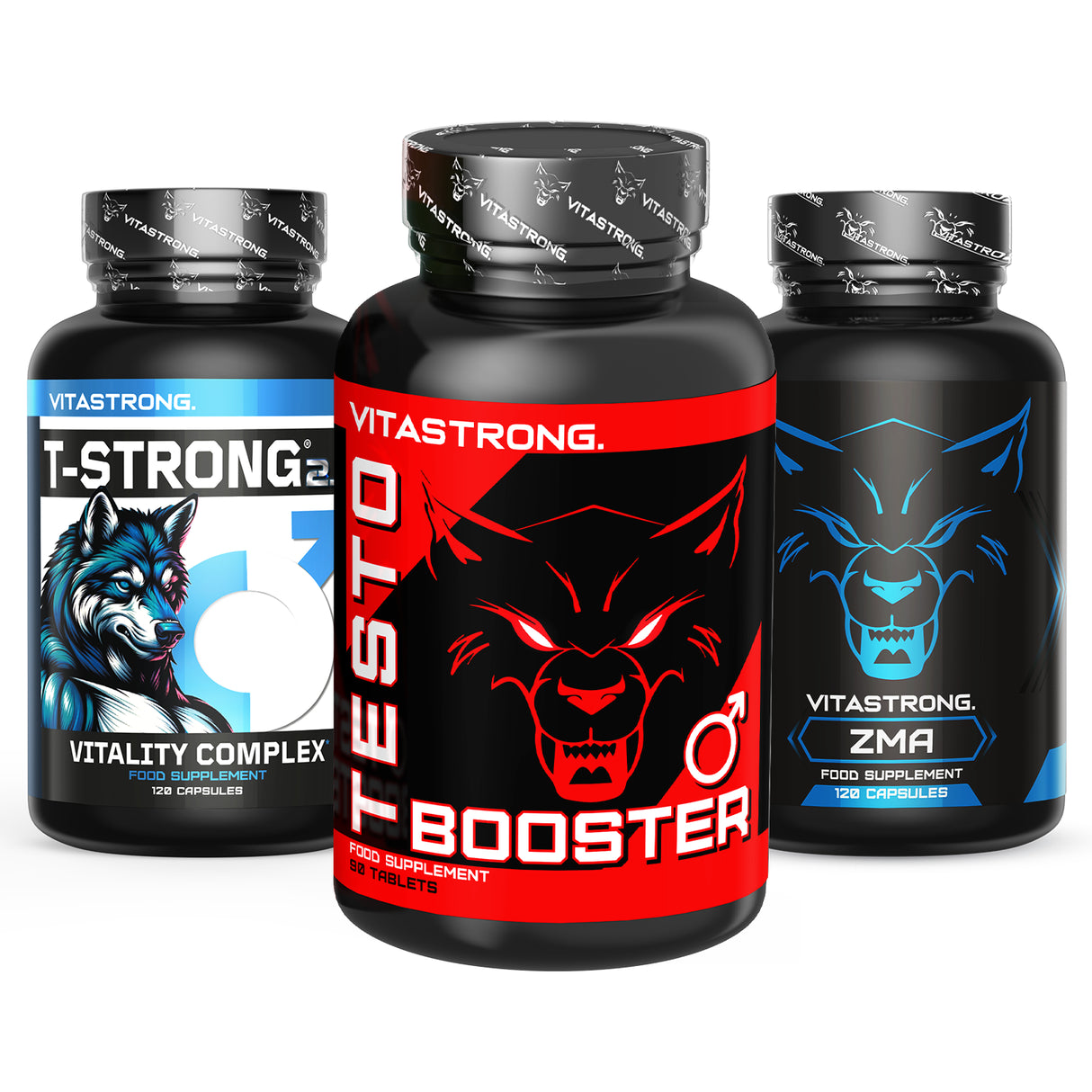 Men Health Pack - testobooster, T-Strong and ZMA