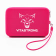 Vitastrong Pouch - Pink waterproof silicone