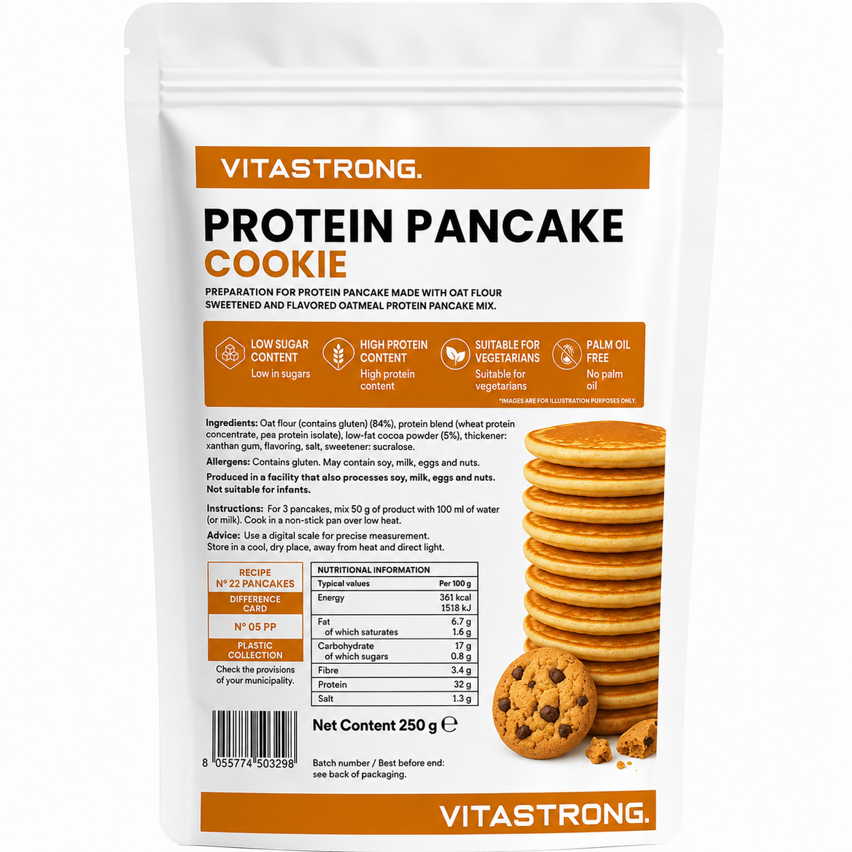 PROTEIN PANCAKE COOKIE