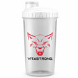 SHAKER OPAQUE WHITE 700ML – Vitastrong BPA-free shaker for proteins and supplements