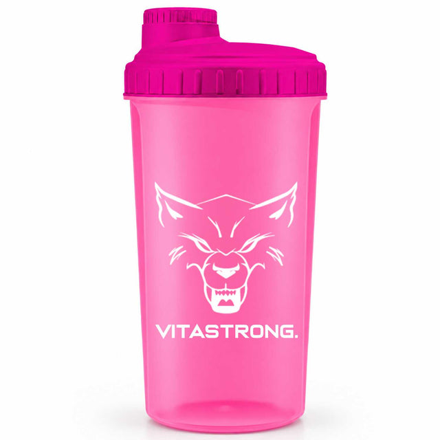 SHAKER PINK 700ML – Vitastrong BPA-free shaker for proteins and supplements