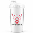 SHAKER WHITE 700ML – Vitastrong BPA-free shaker for proteins and supplements