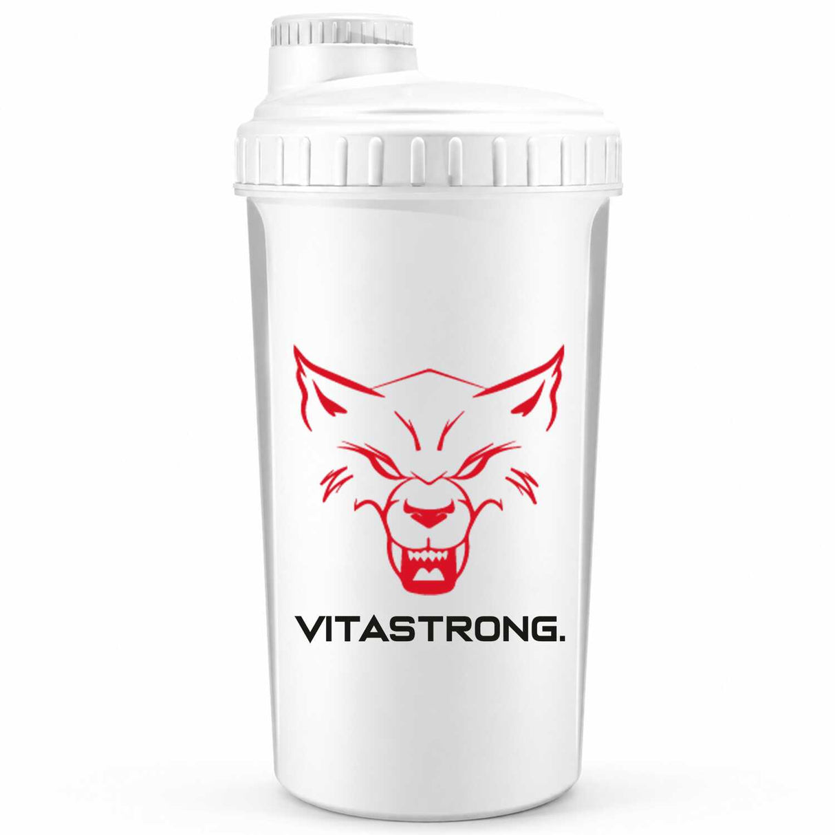 SHAKER WHITE 700ML – Vitastrong BPA-free shaker for proteins and supplements