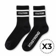 SOCKS BLACK - Vitastrong Sports Socks - Pack of 3 pairs