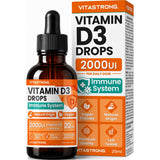 Vitastrong Vitamin D3 Drops 20ml — immune system support