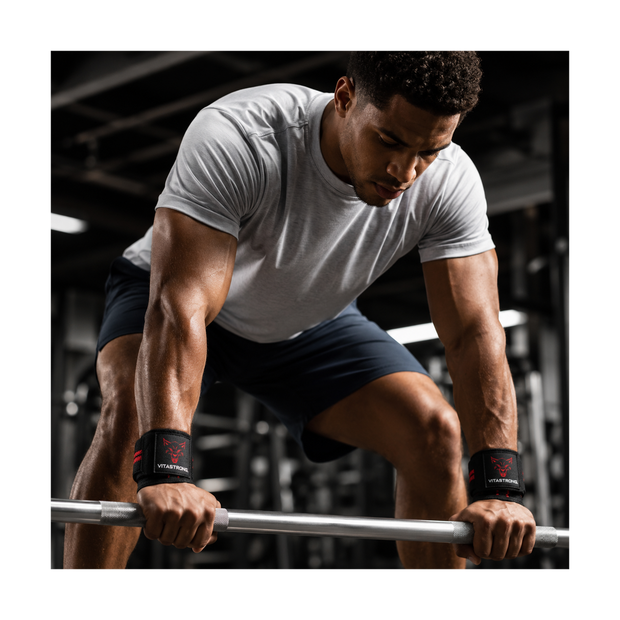 Vitastrong Wrist Wrap Pro in use